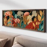 WALLXPERT LAC047-120 Multicolor Decorative Framed MDF Painting | Eponuda.com