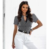 Gemre Black women's short-sleeve shirt Serrana | shoptok.hr