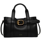 Calvin Klein Jeans BUCKLE MINI TOTE WITH ST Crna Cijene