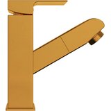  Slavina za umivaonik s funkcijom izvlačenja zlatna 157 x 172 mm | shoptok.hr