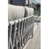 Diphano Tamno siva vrtna garnitura aluminijska za 4 osobe Switch Rope – | shoptok.hr