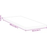 vidaXL Blazine za vzmetnice Bela 90 x 200 cm | Shoptok.si