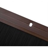  Držač četke za vrata 12 pcs Smeđa 100 cm Aluminijski legura | shoptok.hr