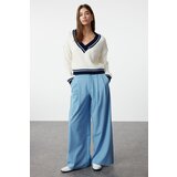 Trendyol Ecru Crop V-Neck Knitwear Sweater Cijene