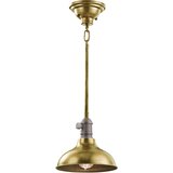 Elstead Lighting Elstead Cobson 1 mini viseča svetilka iz medenine, E27, (22098119) | Shoptok.si