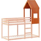 Krov za dječji krevet voštano smeđi 55 x 99 x 139,5 cm borovina | shoptok.hr
