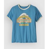 Patagonia Great Waves Ringer T-shirt shore blue Cene