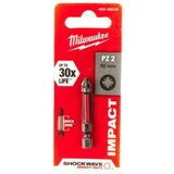 Milwaukee Udarni bitovi PZ ojačani – PZ2 x 50 mm, 1 kom, 4932430865