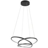  Mat črna LED zatemnitvena viseča svetilka Darvin – | Shoptok.si