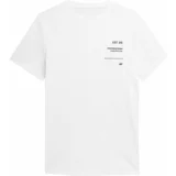 4f MEN´S T-SHIRT Muška majica, bijela, veličina