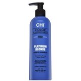 CHI Color Illuminate Platinum Blonde Purple Shampoo šampon za posvetlitev za platinasto blond in sive lase 355 ml | Shoptok.si