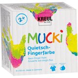  Set boja za slikanje prstima na tekstilu MUCKI - neon nijanse 4 x 150 ml () Cijene