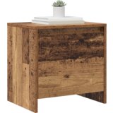 vidaXL Nočna omarica Stari les 45 x 34 x 44.5 cm Konstruiran les | Shoptok.si