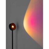 Nova Luce Mat črna kovinska LED stoječa svetilka z upogljivo konstrukcijo/zatemnitvena (vi&amp;scaron;ina 121 cm) Irida &amp;ndash; Slike