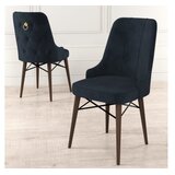 Hanah home Pare set stolica, 46x94x46 cm, 4 dijela, antracit-smeđa | Eponuda.ba