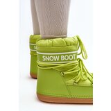 Boto Women's tied snow boots in olive green Soia | shoptok.hr