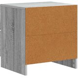  Noćni ormar s ladicama 2 pcs Siva sonoma 43 x 34,5 x 44,5 cm | shoptok.hr