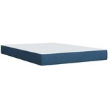  Krevet s oprugama i madracem plavi 140x200 cm od tkanine | shoptok.hr