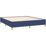  Posteljni okvir moder 180x200 cm blago, (20723306) | Shoptok.si