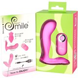 Sweet Smile SMILE G-Spot Panty - vibrator, ki ga je mogoče polniti, z radijskim nadzorom (roza) | Shoptok.si