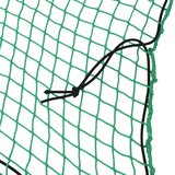vidaXL Mreža za prikolico z elastično vrvjo zelena 4x2,5 m PP | Shoptok.si