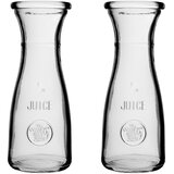 KADAX Steklena karafa za vodo, steklen vrč 250 ml, komplet 2 limonadnih napitkov, (5000351743) Cene
