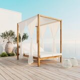 Bessagi Garden Vrtni Ležalnik Nicola, Krem, Masivno | Shoptok.si