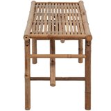  Zložljiva vrtna klop z blazino 118 cm bambus, (20804339) | Shoptok.si