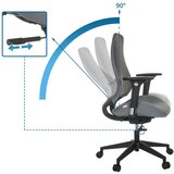MID.YOU Pisarniški Stol Henfield B, Siva | Shoptok.si