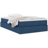  Krevet s madracem i skladištem Plava 120 x 190 cm Poliester | shoptok.hr