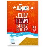 Junior jolly Stiky Foam, eva pena samolepljiva, A4, 10K, odaberite nijansu Zlatna Cene