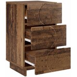  Noćni ormar 2 pcs Staro drvo 33,5 x 34,5 x 60 cm | shoptok.hr