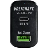CAS-63 VC-63CC-PD USB punjač Osobno vozilo Izlazna struja maks. 3 A 2 x USB, Ženski konektor USB-C™ USB Power De