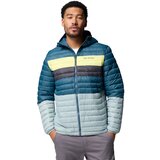 Columbia Puhovke Powder Pass Hooded Jacket Modra u