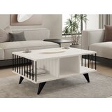 Woody Fashion Club sto Bert 90x40x60cm Bijeli | Eponuda.ba