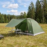 Kamping šator s krovom Zelena 6 osoba Poliester i čelik | Eponuda.com
