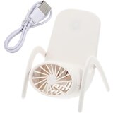 Generic Praktičen namizni ventilator z držalom za mobilni telefon, (21132683) Cene