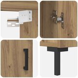  Highboard hrast artisan 69.5 x 34 x 180 cm Konstruirano drvo | shoptok.hr