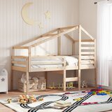 vidaXL Krov za dječji krevet 188 x 97 x 113 cm od masivne borovine Cijene