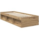 Krevetna konstrukcija Umjetnička hrastovina 75 x 190 cm | shoptok.hr