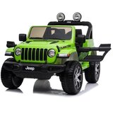  Licencirani auto na akumulator Jeep Rubicon 4x4 - zeleni | shoptok.hr