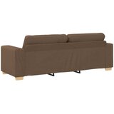 SOFA 2 kom. Smeđa Platnasta tkanina | shoptok.hr