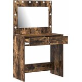  Toaletni stol s ladicama Dimljeni hrast 78,5 x 41 x 135 cm | shoptok.hr