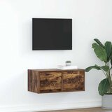 Furnova TV omarica dimljeni hrast 60x31x25,5 cm inženirski les, (21923732) | Shoptok.si