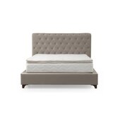 Hanah home deluxe set 160 x 200 v2 beige dvostruki dušek, baza i uzglavlje)