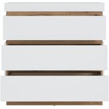 Modern Living Komoda Calabria, Bela, Barva Hrasta | Shoptok.si