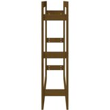 vidaXL Stalak za drva za ogrjev boja meda 100x25x100 cm od borovine | shoptok.hr