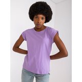 BASIC Feel Good T-shirt-RV-TS-4833.67P-purple | Shoptok.si