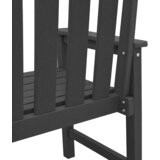  Vrtna blagovaonska stolica 2 pcs Crna 65,5 x 59 x 88 cm HDPE | shoptok.hr