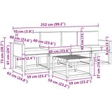  Set vanjskih sofa s jastukom 4 pcs | shoptok.hr